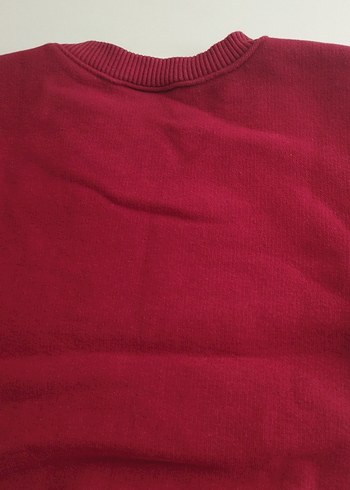 Kırmızı Erkek Çocuk Sweatshirt - Görsel 5