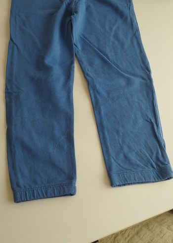 Erkek Çocuk Mavi Bol Kesim Baskılı Eşofman Altı - Görsel 6