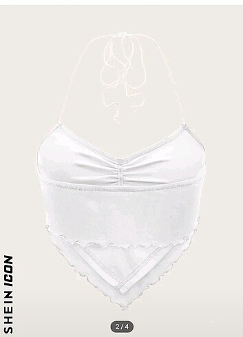 Sheinside Boyundan bağlamalı crop