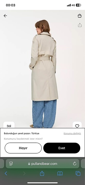 Pull and Bear Trençkot