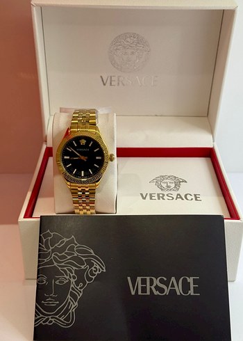 Versace Altın Renkli Kadın Kol Saati - Görsel 5