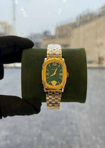 Versace Altın Renkli Kadın Kol Saati - Görsel 15
