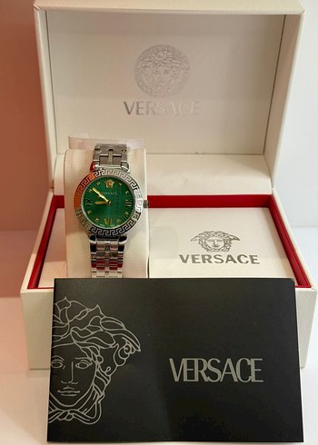 Versace Altın Renkli Kadın Kol Saati - Görsel 19