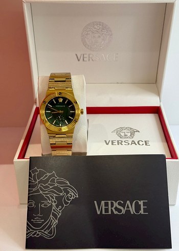 Versace Altın Renkli Kadın Kol Saati - Görsel 7