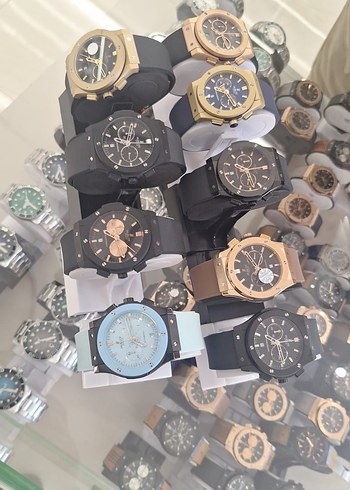 Erkek Siyah Sokak Stili Saat - Görsel 16