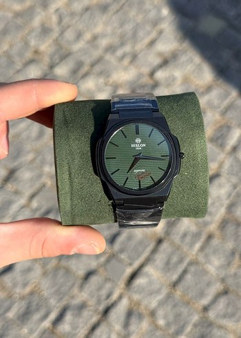 Erkek Siyah Sokak Stili Saat - Görsel 12