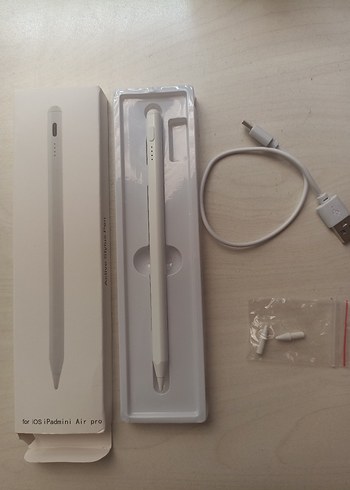 Beyaz Tablet ve Stylus Kalem Seti sıfır
