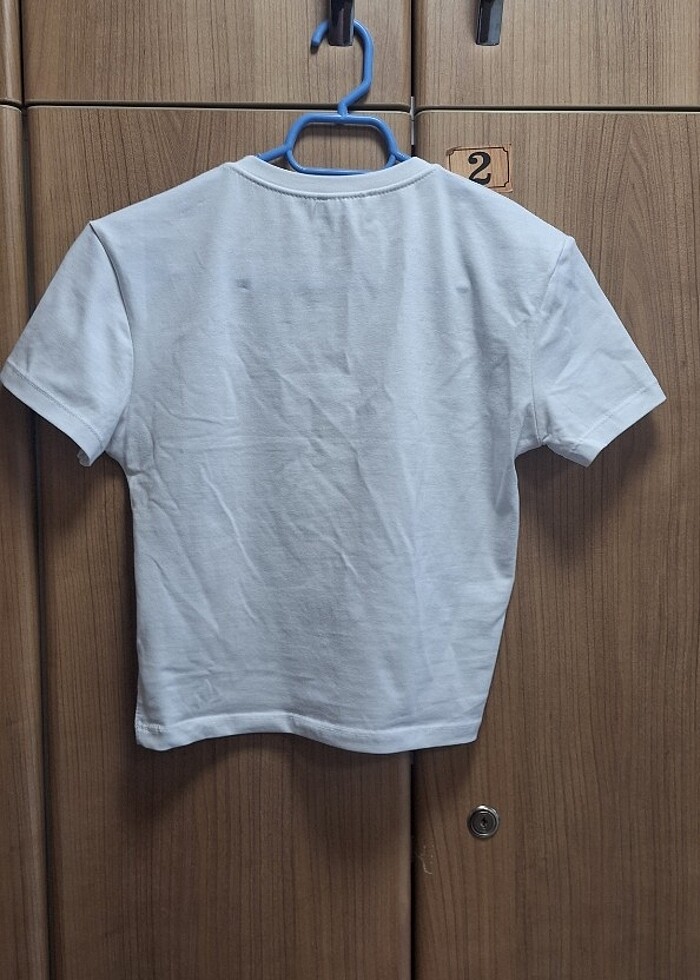 Basic Beyaz Tişört  - Görsel 3