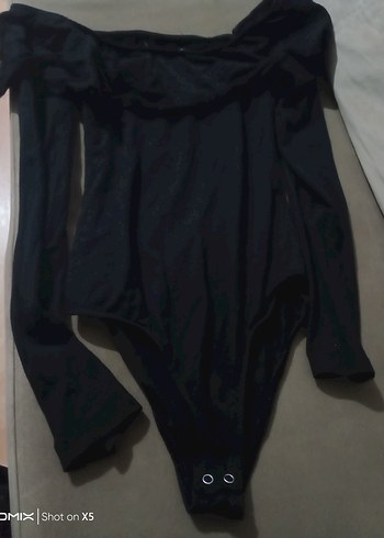 Uzun Kollu Straplez Siyah Gotik Bluz - Görsel 2