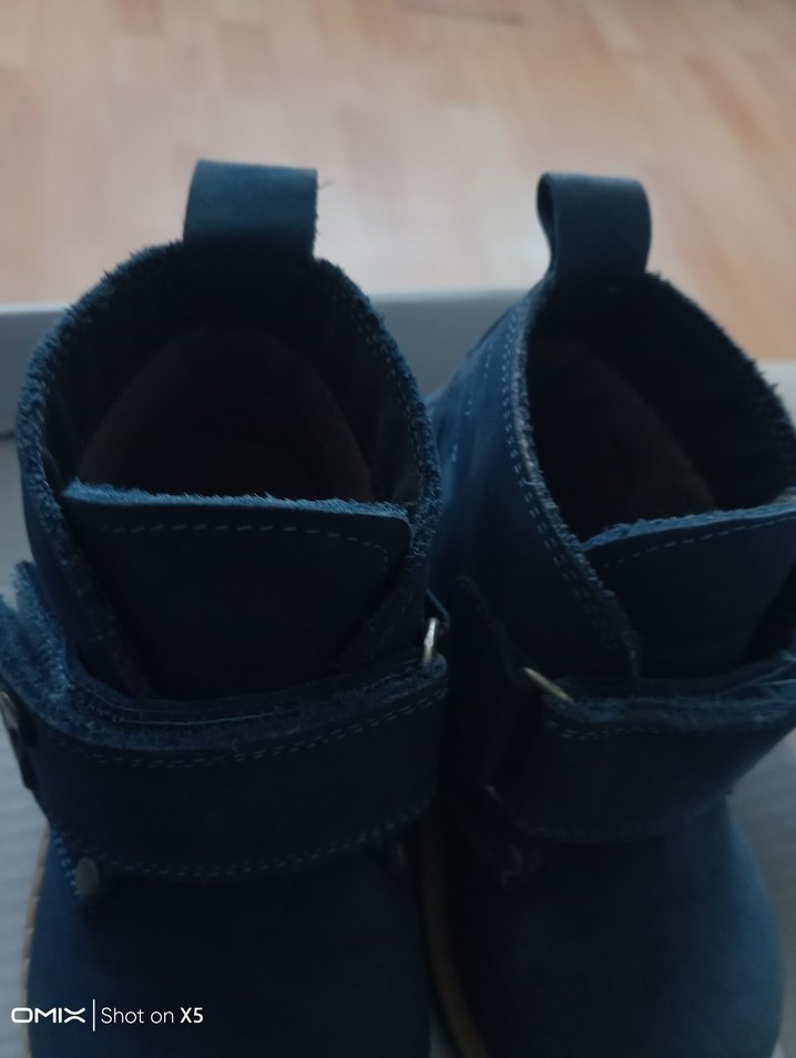 Erkek Çocuk Lacivert Süet Tokalı Bot - Görsel 2