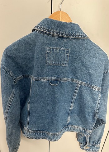 oxxo OXXO MAVİ KROP DENIM CEKET