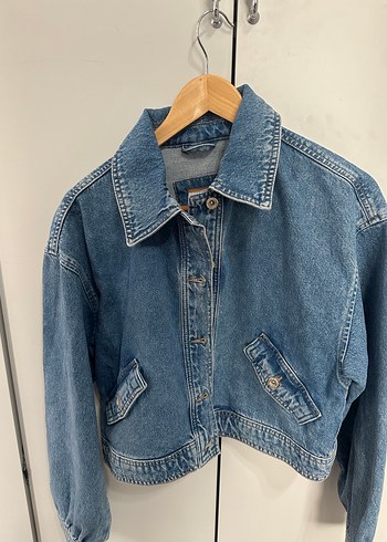 OXXO MAVİ KROP DENIM CEKET