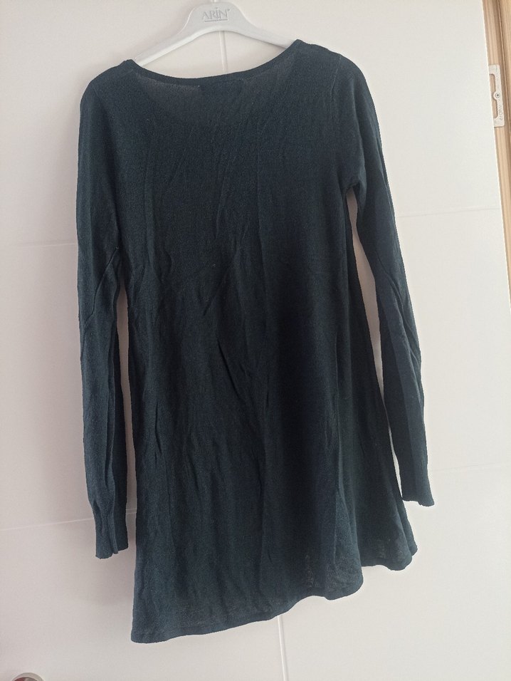 Kadın Haki  Uzun Kollu Tunik - Görsel 3