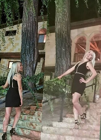 Elbise kısa kafın elbise 