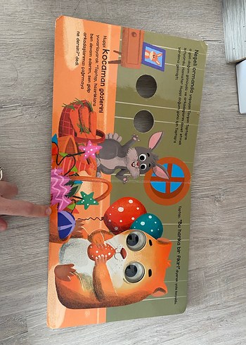  Beden Tavşan Taptap ve Sevimli Dostlar Çocuk Kitabı