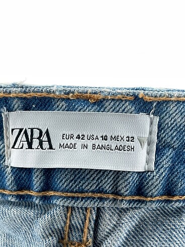 42 Beden mavi Renk Zara Jean / Kot %70 İndirimli.