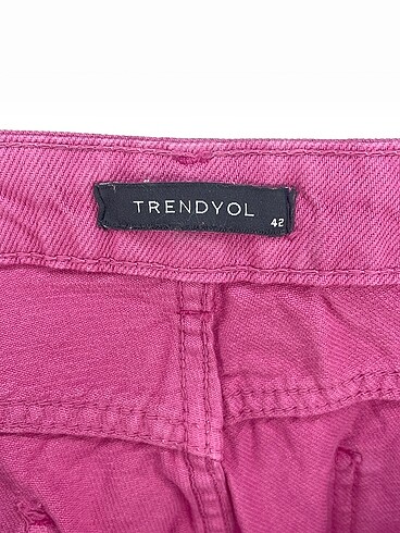 42 Beden pembe Renk Trendyol & Milla Jean / Kot %70 İndirimli.
