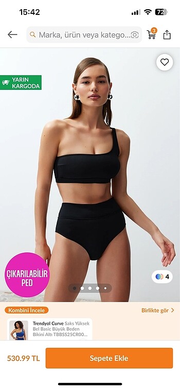 Yeni bikini takımı