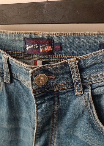 32 Beden Erkek Mavi Denim Slim Fit Jean