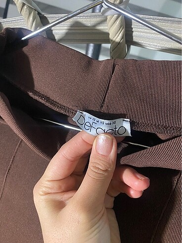xs Beden Bol paça pantolon tayt