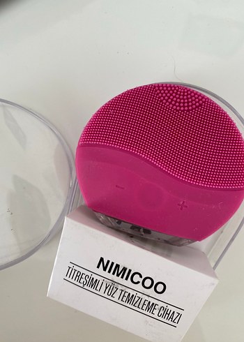 Nimicoo Pembe Titreşimli Yüz Temizleme Cihazı