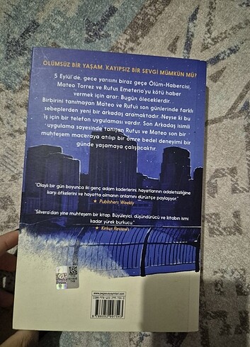  Ve Sonunda İkiside Ölür - Adam Silvera