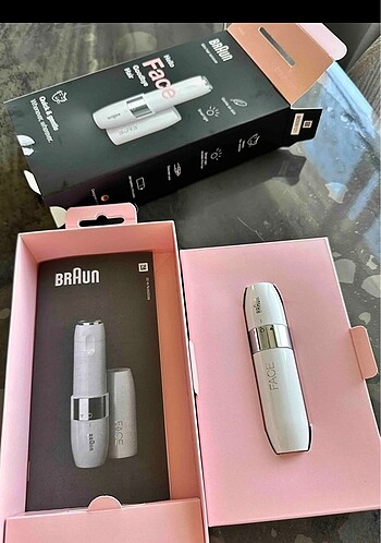 Braun kaş bıyık aleti