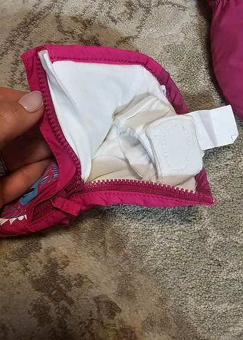 Decathlon Pembe kiz cocuk kayak eldiveni - Görsel 4