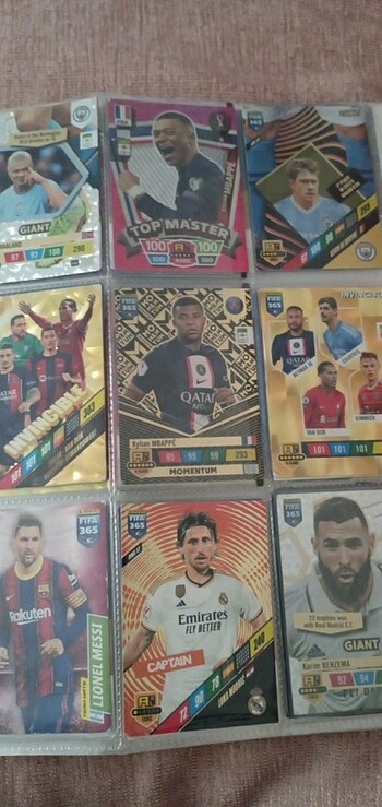 Beden Futbol kartları