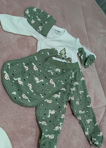 hastane çıkışı, yenidoğan bebek kıyafeti,bebek tulumu,bebek batt - Görsel 9