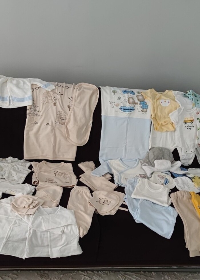 hastane çıkışı, yenidoğan bebek kıyafeti,bebek tulumu,bebek batt - Görsel 2