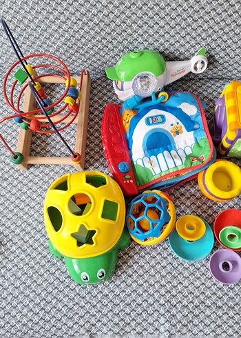 Renkli Çocuk Eğitici Oyuncak Seti - Görsel 6