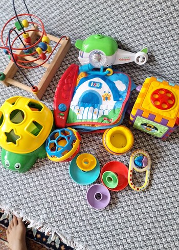 Renkli Çocuk Eğitici Oyuncak Seti - Görsel 3