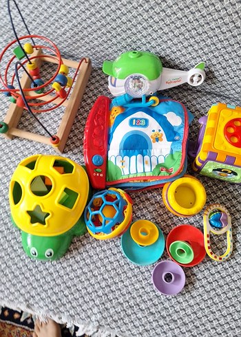 Renkli Çocuk Eğitici Oyuncak Seti - Görsel 2