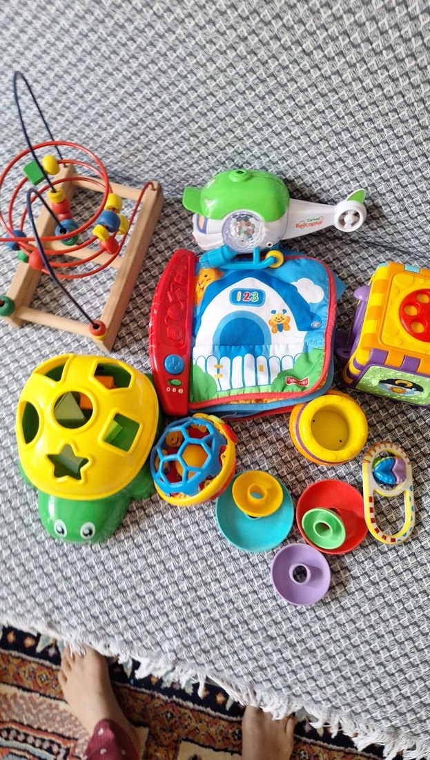 Renkli Çocuk Eğitici Oyuncak Seti - Görsel 2