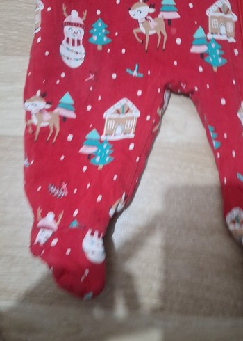 Renkli Desenli Kız Bebek Kar Tulumu - Görsel 7