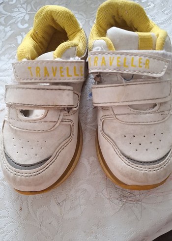 Sarı Bantlı Kız Çocuk Spor Ayakkabı - Görsel 2