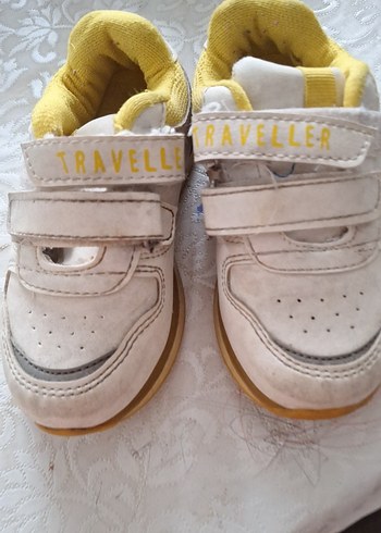 Sarı Bantlı Kız Çocuk Spor Ayakkabı - Görsel 3