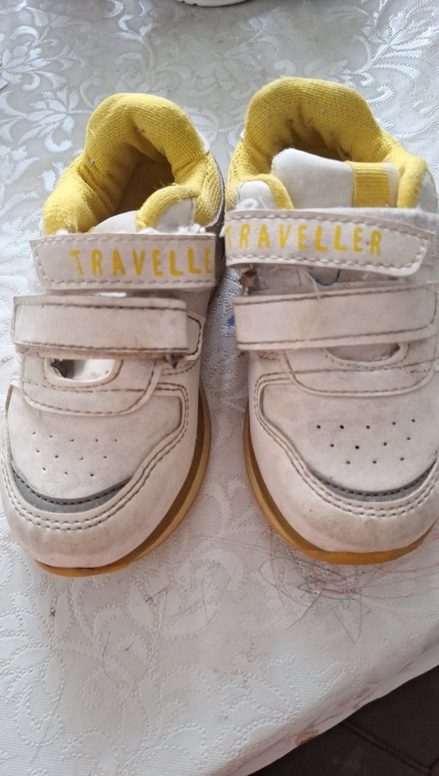 Sarı Bantlı Kız Çocuk Spor Ayakkabı - Görsel 2