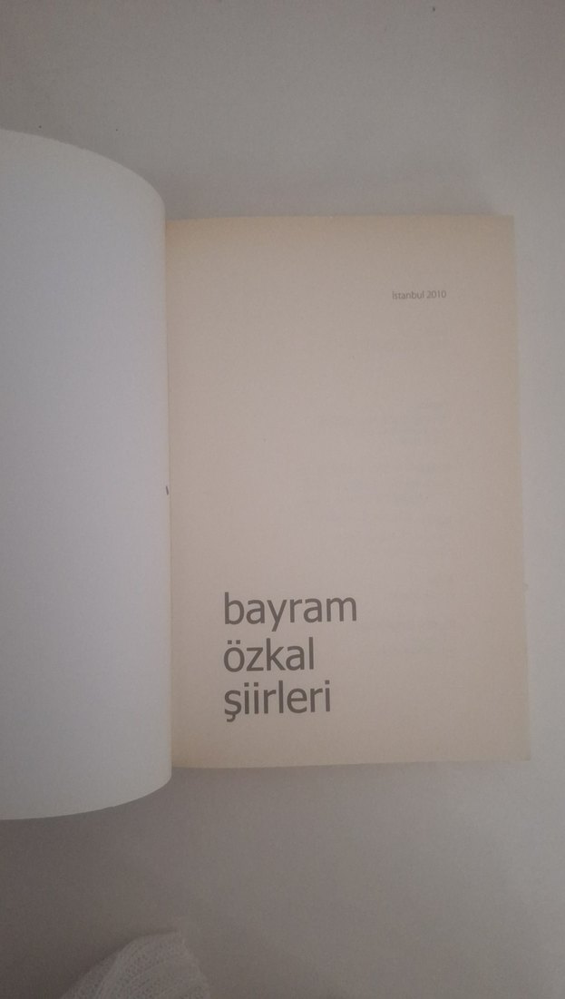 Bayram Özkal Şiirleri Kitabı - Görsel 3