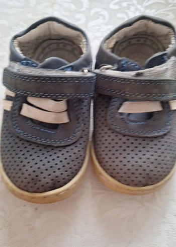 Gri Erkek Bebek İlk Adım Ayakkabısı - Görsel 2