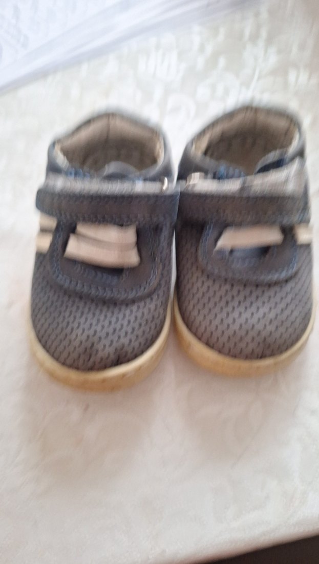 Gri Erkek Bebek İlk Adım Ayakkabısı - Görsel 4