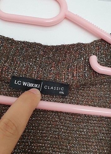 xxl Beden kahverengi Renk Lc waikiki hırka xxl