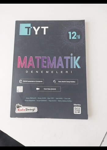 TYT 12'li Matematik Denemeleri Kitabı