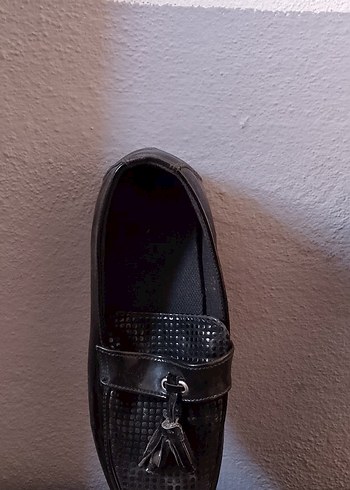 Siyah erkek çocuk düğün ayakabısı - Görsel 2