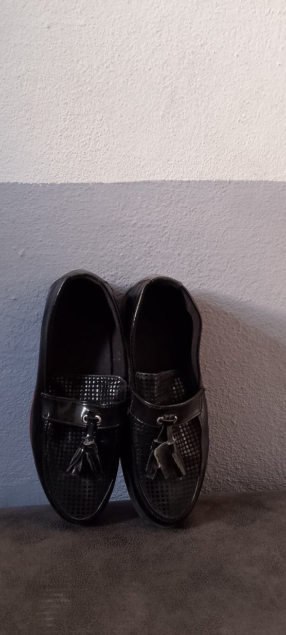 Siyah erkek çocuk düğün ayakabısı - Görsel 3