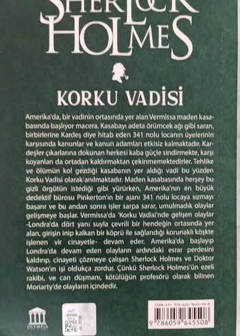 Beden Sherlock Holmes - Korku Vadisi