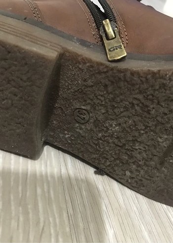 37 Beden kahverengi Renk Parlak Kahverengi Kadın Bot
