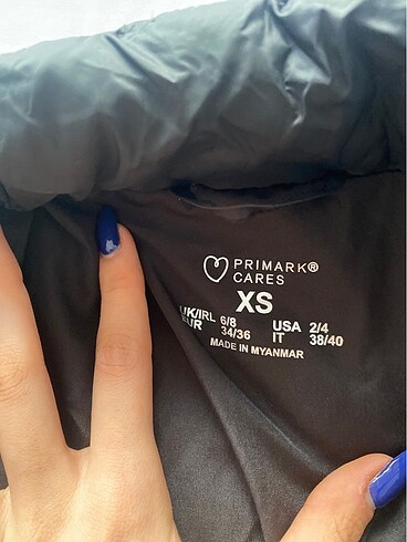 Primark Siyah ceket xs beden