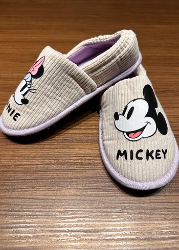 30 Beden Disney Mickey & Minnie Mouse Ev Terliği
